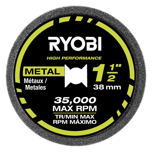 (1) HIGH PERFORMANCE TWIST LOCK METAL CUTTING WHEEL
