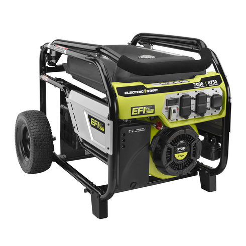 7000 WATT Electronic Fuel Injection Generator with Reduced CO Technology