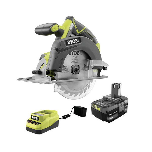 Product photo: ONE+ 18V Cordless 6-1/2" Circular Saw Kit
