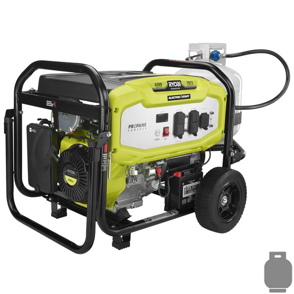 Product photo: 6300 Watt Propane Generator