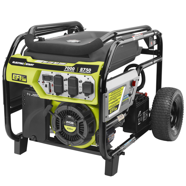Product photo: 7000 Watt Electronic Fuel Injection Generator With Reduced CO Technology