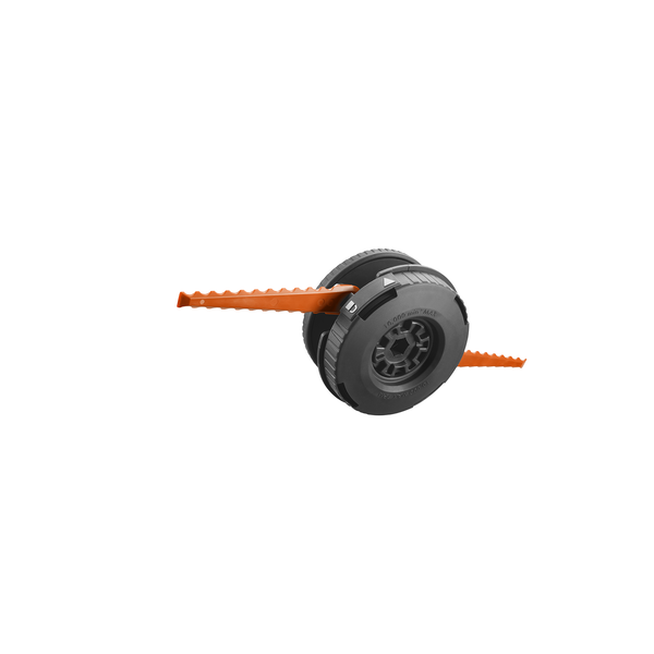 Product photo: REEL EASY+ 2-in-1 Pivoting Fixed Line and Bladed Head
