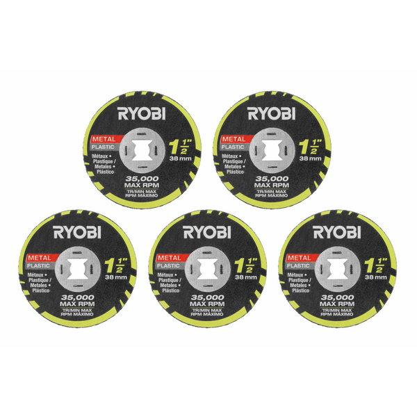 Product photo:  6PC. TWIST LOCK CUT-OFF WHEELS 