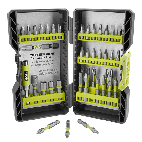 Product photo: RYOBI 40PC IMPACT DRIVING KIT