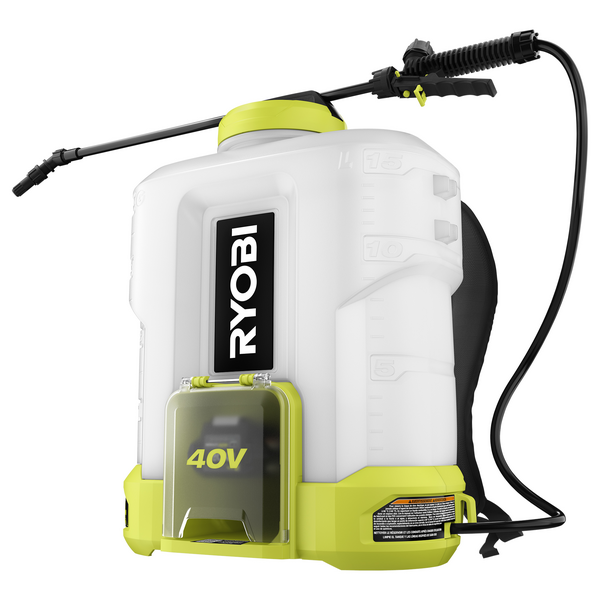Product photo: 40V 4 GALLON BACKPACK CHEMICAL SPRAYER KIT