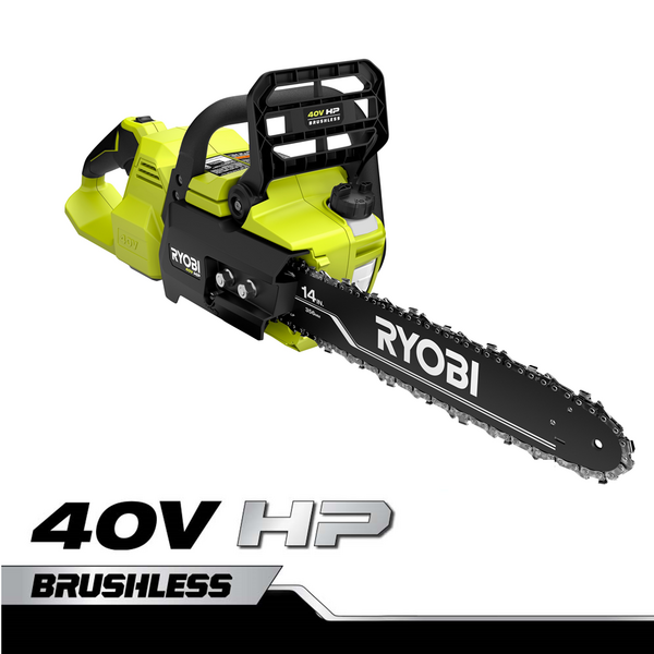 Product photo: 40V HP BRUSHLESS 14" CHAINSAW