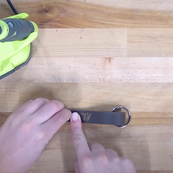 Attaching rivets